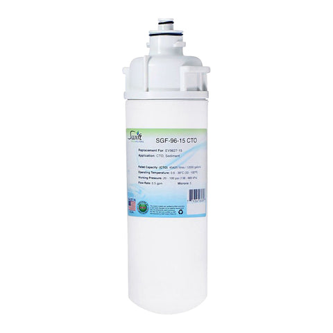 Everpure EV9627-15 Filter Replacement SGF-96-15 CTO by Swift Green Filters