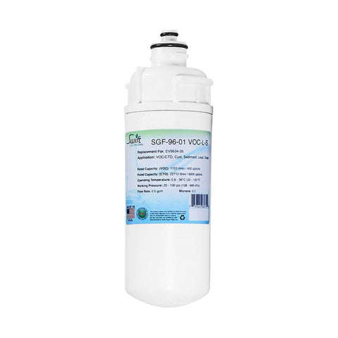 Everpure EV9634-26 Filter Replacement SGF-96-01 VOC-L-S by Swift Green Filters