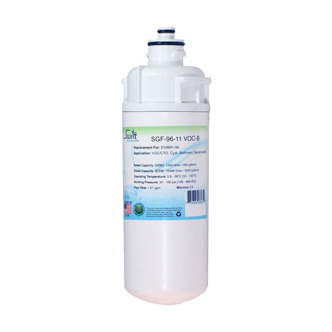 Everpure EV9691-56 Filter Replacement SGF-96-11 VOC-B by Swift Green Filters