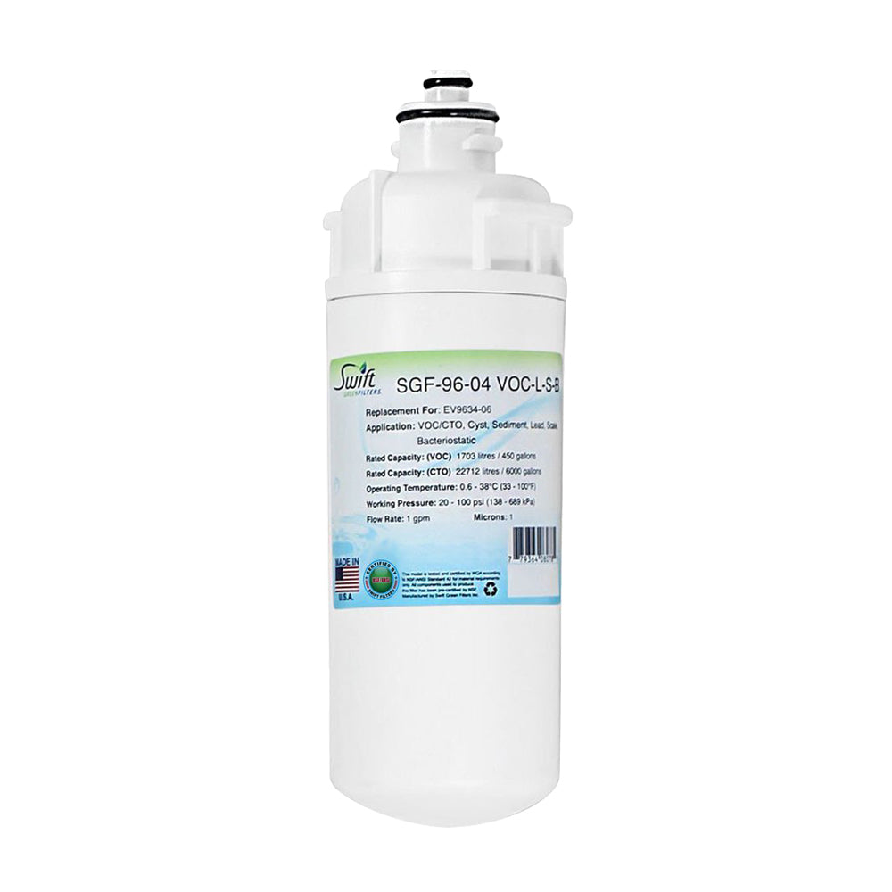 Everpure EV9634-06 Filter Replacement SGF-96-04 VOC-L-S-B by Swift Green Filters