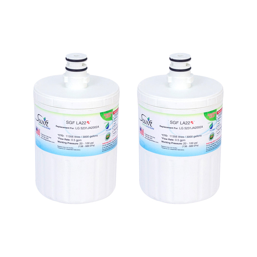 Replacement LG LT500P 5231JA2002A 46-9890  Refrigerator Water Filter SGF-LA22 Rx