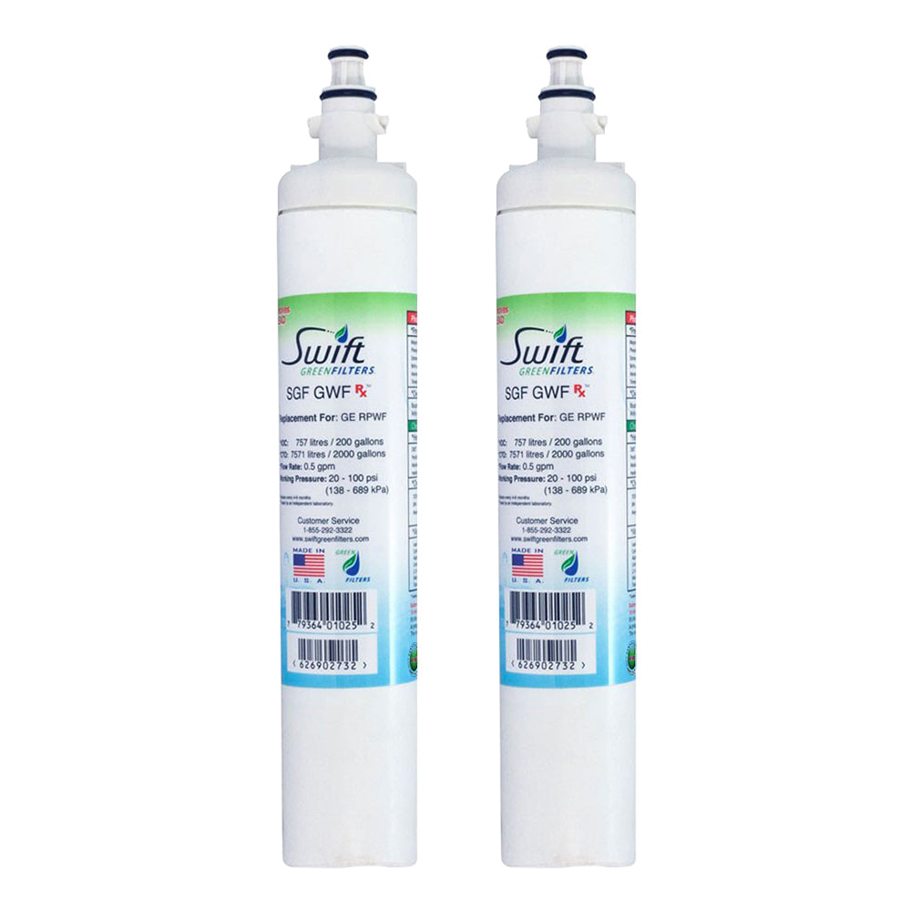Replacement GE GWF MWF RPWF WSG-4 PFE29P Refrigerator Water Filter SGF-GWF Rx