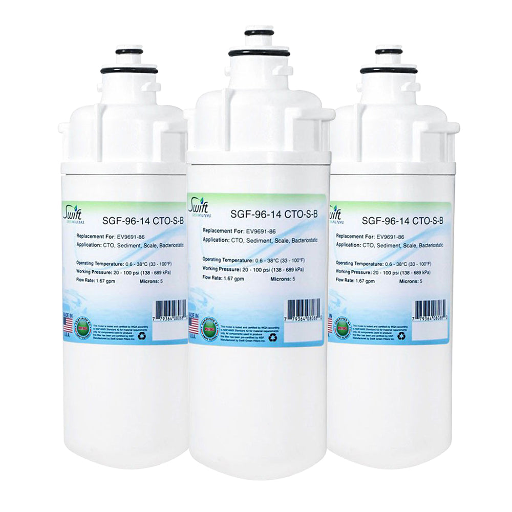 Everpure EV9691-86 Filter Replacement SGF-96-14 CTO-S-B by Swift Green Filters