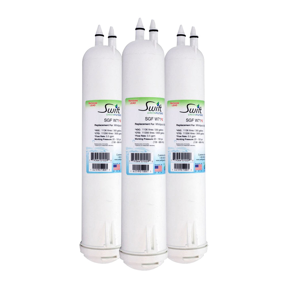 Replacement Water Filter For Whirlpool 4396710, 4396710P, 4396711, 4396841T