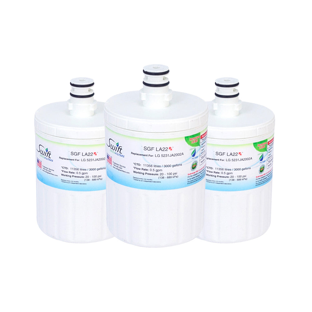 Replacement LG LT500P 5231JA2002A 46-9890  Refrigerator Water Filter SGF-LA22 Rx