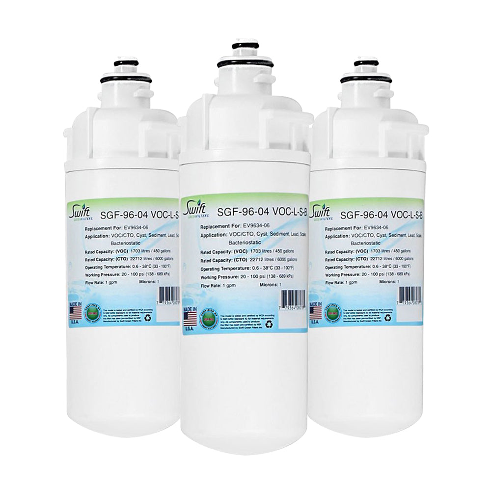 Everpure EV9634-06 Filter Replacement SGF-96-04 VOC-L-S-B by Swift Green Filters