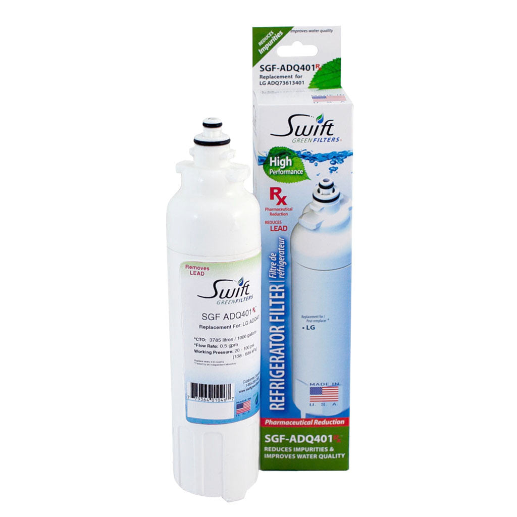 SGF ADQ401 Rx Replacement For LG ADQ73613401 Refrigerator Water Filter