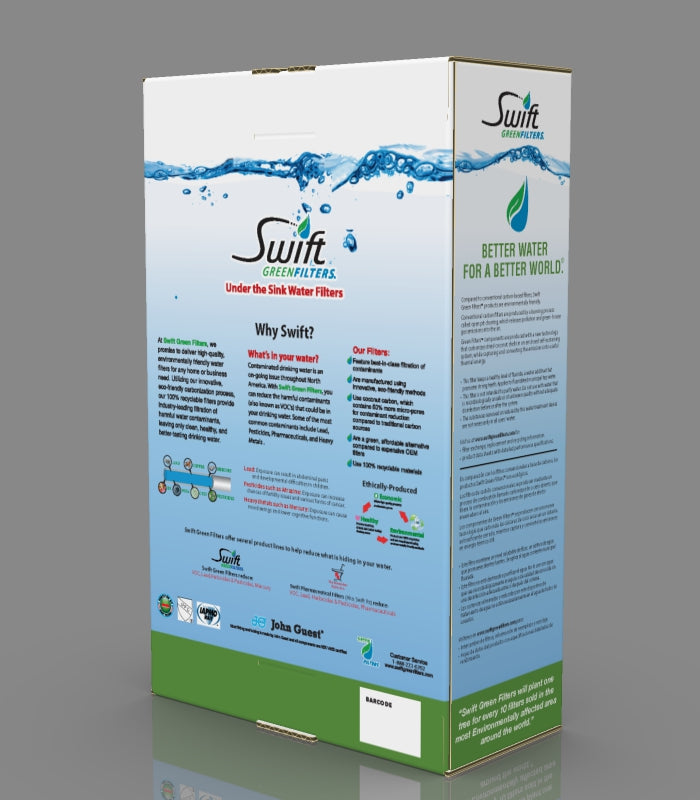 SGF3-17MAX-Rx-2 (Double Candle System)  Multi stage Under the Sink System with ultra high Capacity,Direct Connect Fittings-Removes Pharmaceutical ,VOC, Chlorine,Arsenic, Lead,Heavy metals,CTO and Sediment