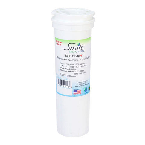 Swift Green Filter SGF-FP48 Rx Pharmaceutical Removal Refrigerator Water Filter