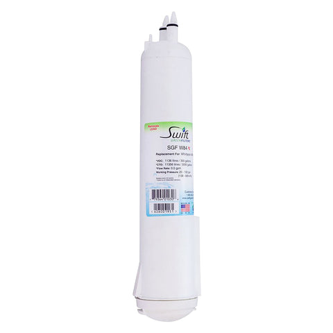 Swift Green SGF-W84 Rx Pharmaceutical Replacement Water Filter For Whirlpool 4396841, W10121145, W10121146, 4396710, 4396841, P2RFWG2,  T2RFWG2, T2WG2L  