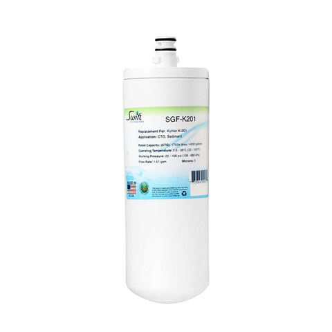Kohler K-201 Water Filter Replacement SGF-K201 by Swift Green Filters