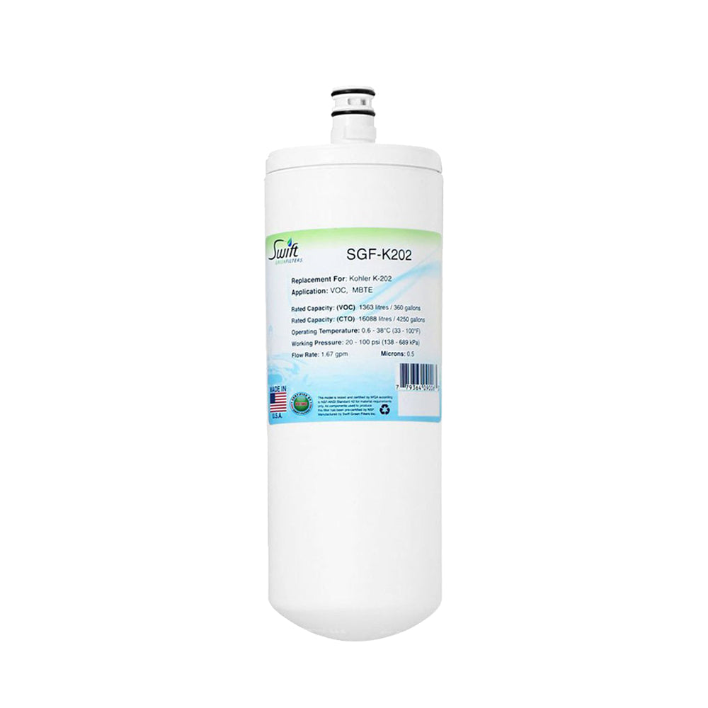 Kohler K-202 Water Filter Replacement SGF-K202 by Swift Green Filters