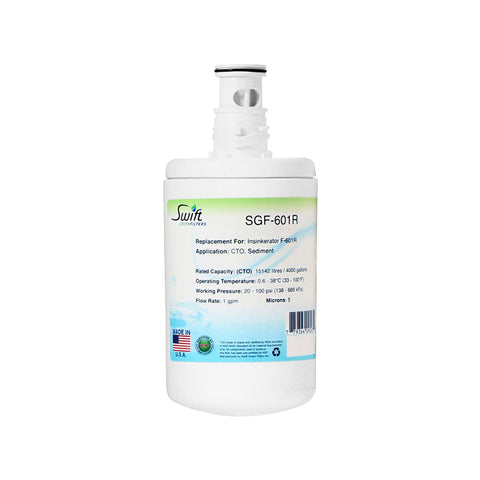 Insinkerator F-601R Water Filter Replacement SGF-601R by Swift Green Filters