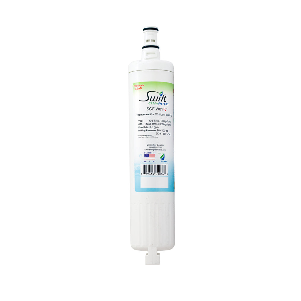 Whirlpool 4396508 Compatible Pharmaceuticals Refrigerator Water Filter