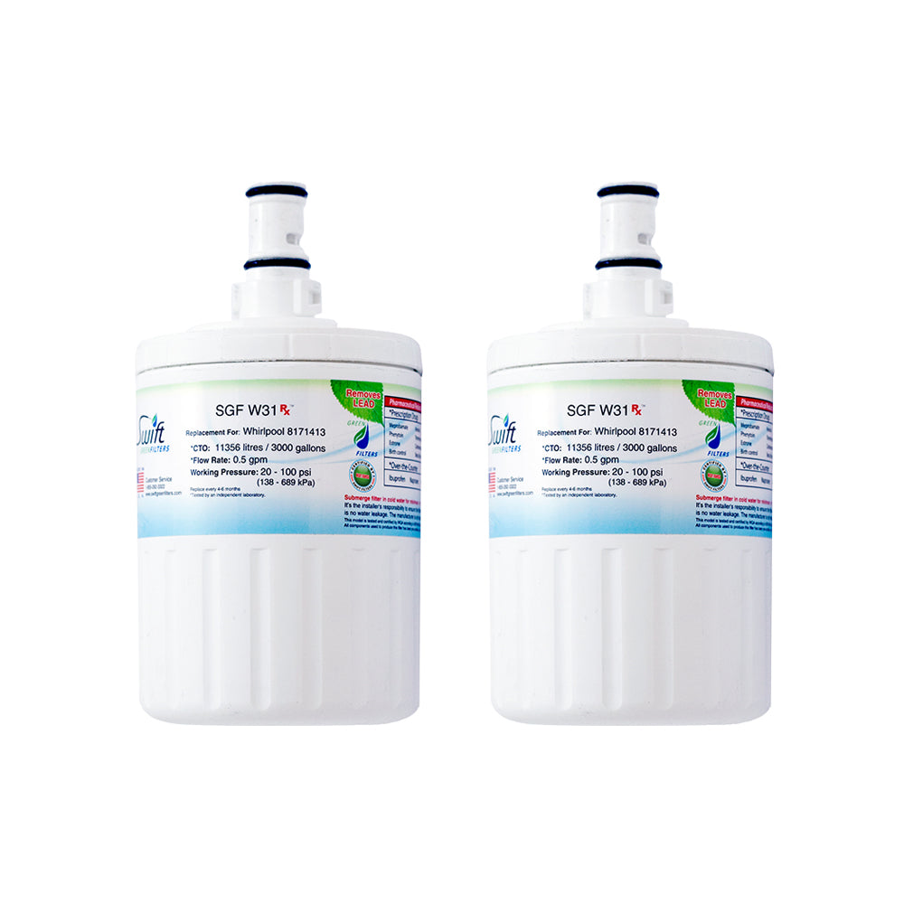 Replacement Whirlpool 8171413 Kenmore 46-9002 Refrigerator WaterFilter SGF-W31 Rx