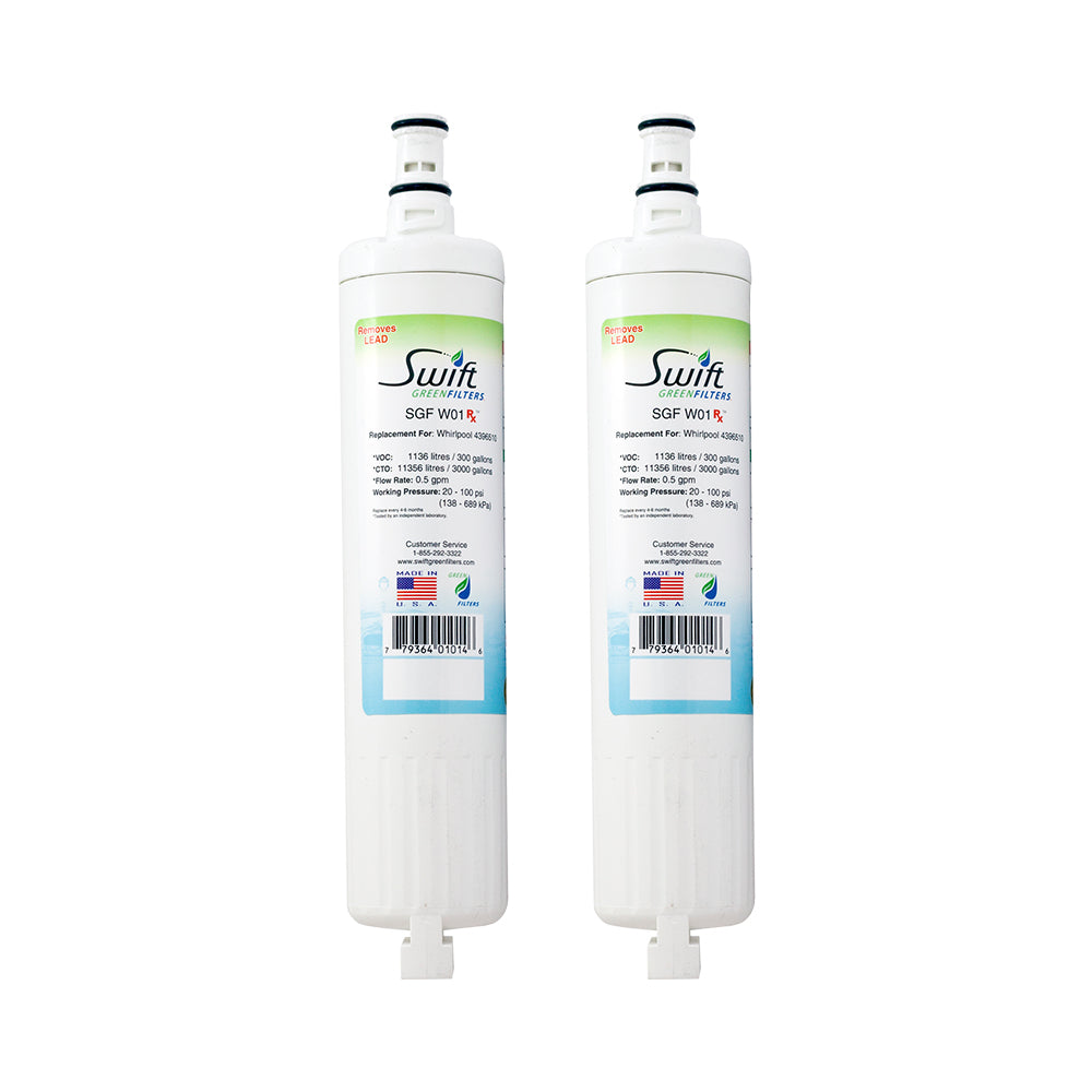 Whirlpool 4396510  Compatible Pharmaceuticals Refrigerator Water Filter