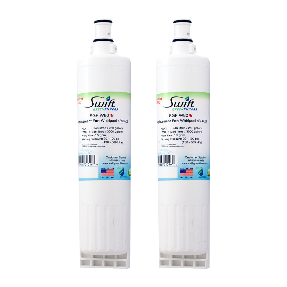 Swift Green Filter SGF-W80 Rx Pharmaceutical Removal Refrigerator Water Filter