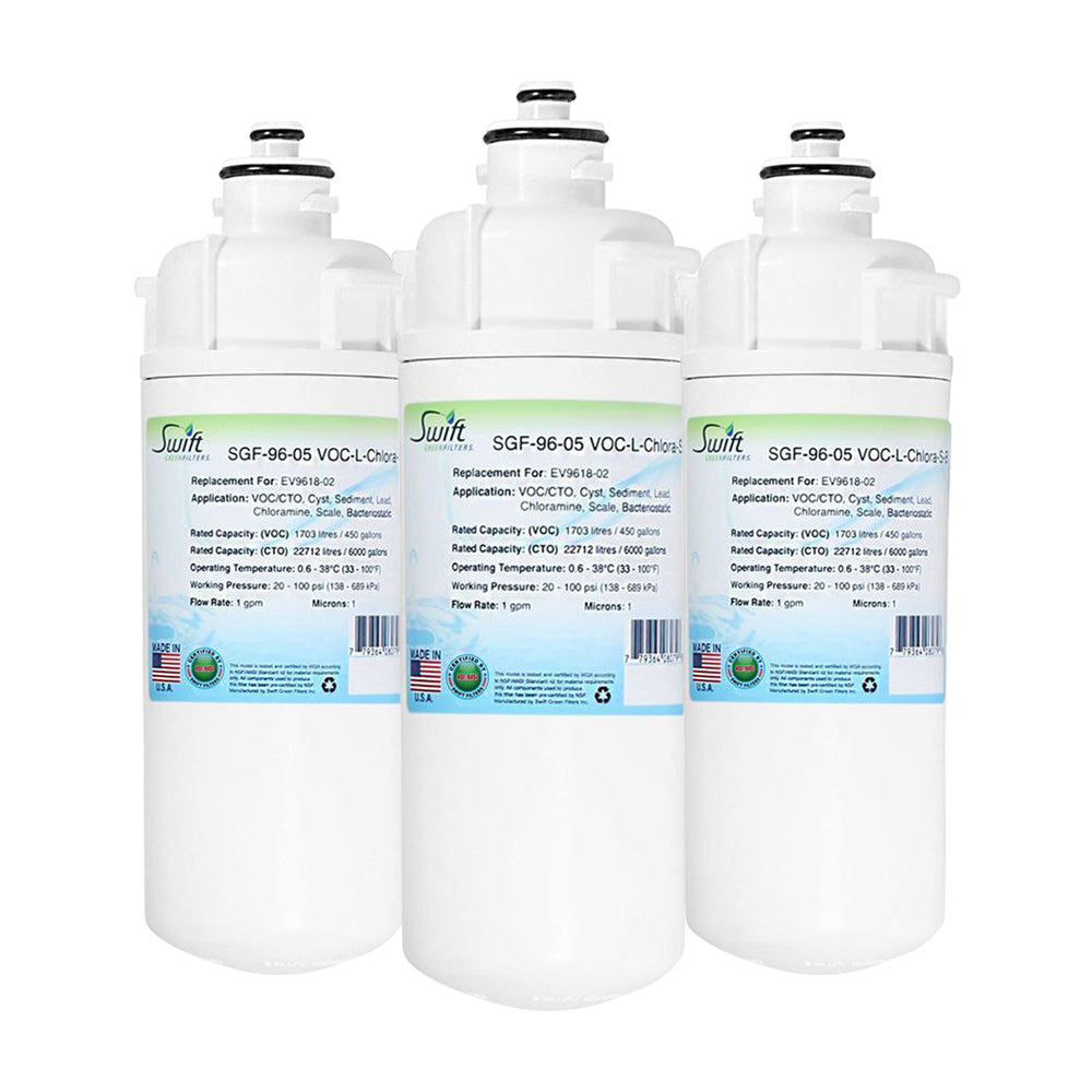 Everpure 'EV9618-02 Filter Replacement SGF-96-05 VOC-L-Chlora-S-B by Swift Green Filters