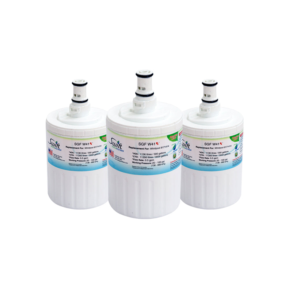 Replacement Whirlpool 8171413 8171414 EDR8D1 Refrigerator Water Filter SGF-W41 By Swift Green Filters