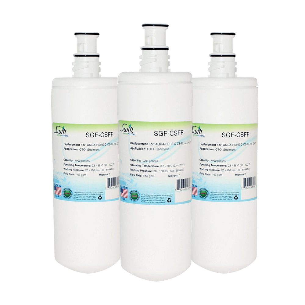 3M Aqua Pure C-CS-FF Filter Replacement SGF-CSFF by Swift Green Filters
