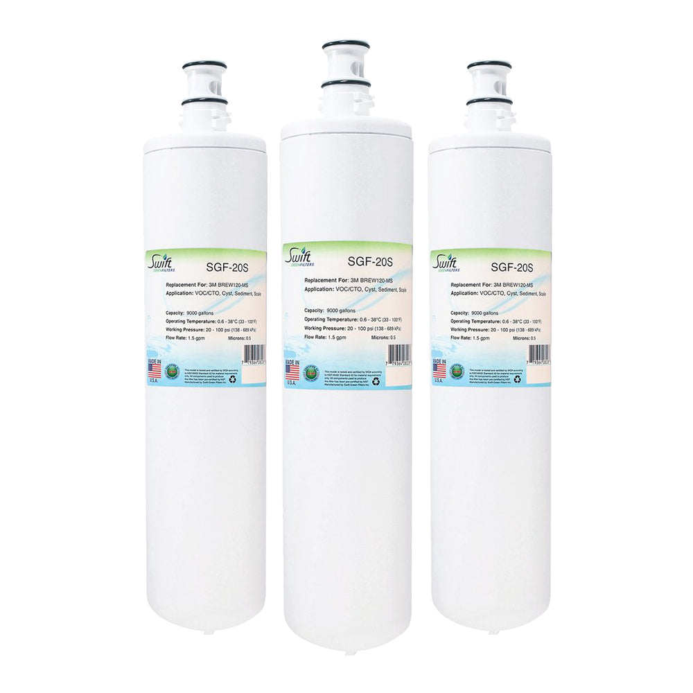 3M BREW120-MS Filter Replacement SGF-20S by Swift Green Filters