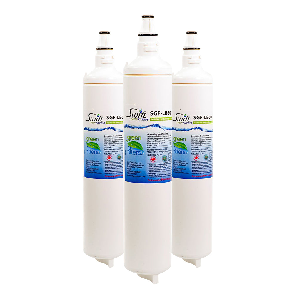 EcoAqua EFF-6003A,EFF-6004A Compatible VOC Refrigerator Water Filter