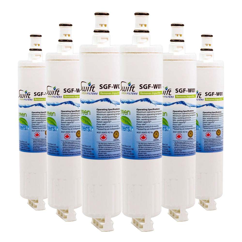 SGF W01 is Replacement For Whirlpool 4396508 4396510 EDR5RXD1 Refrigerator Water Filters