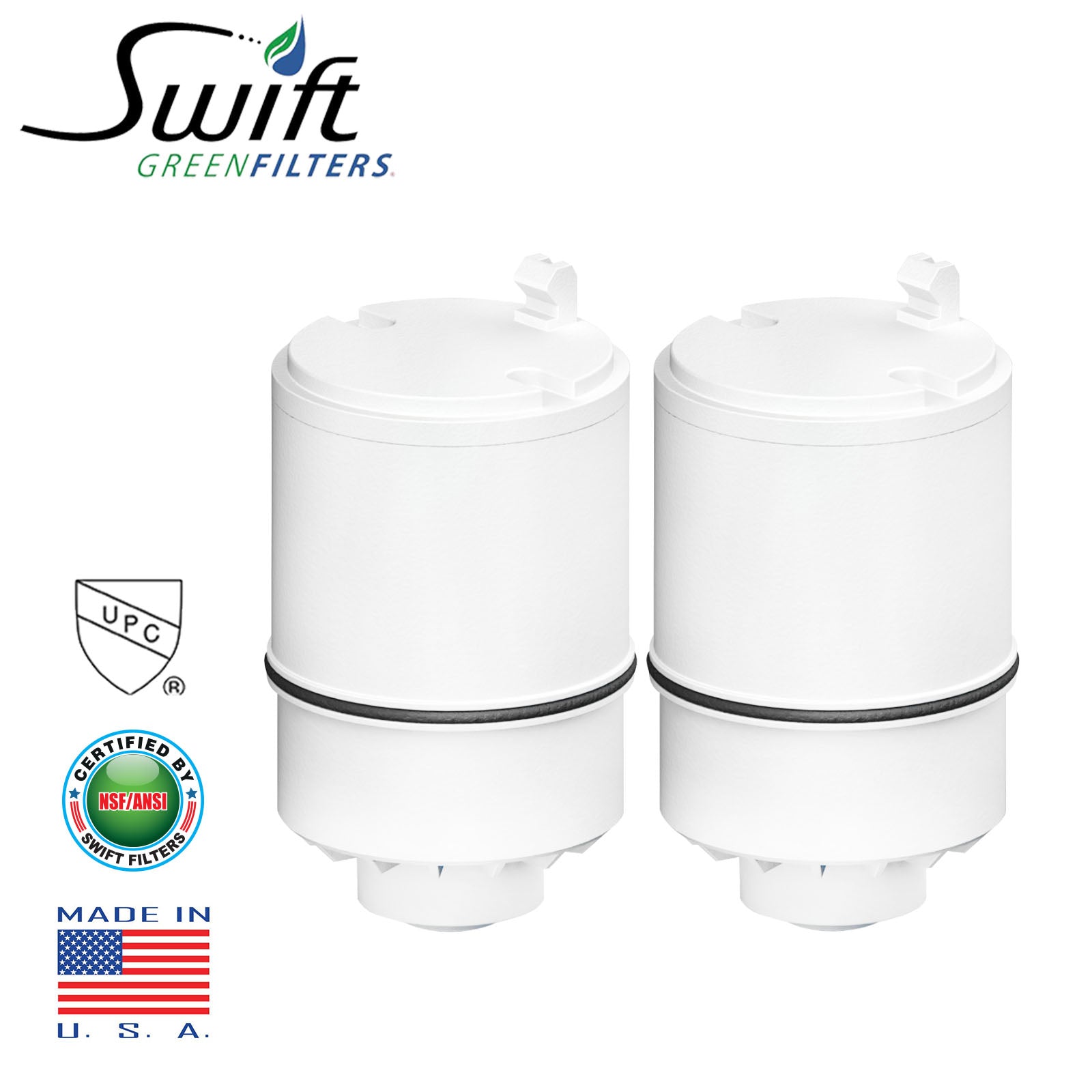 PUR Faucet RF-9999 Replacement Water Filter Refill, By Swift Green Filters SGF-1859 Rx
